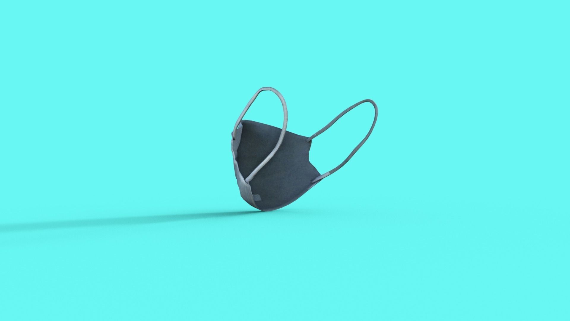 Medical Mask 3D model_19