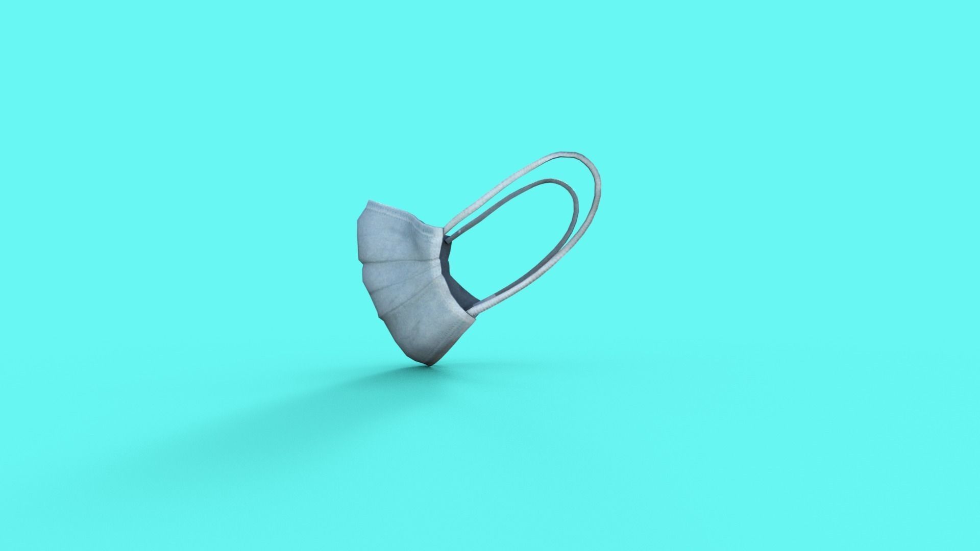 Medical Mask 3D model_15