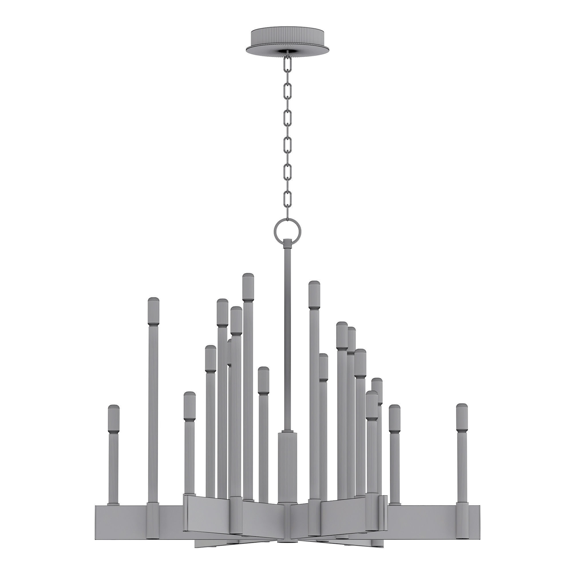 Hudson Valley Lighting 18 Light Chandelier 3D model_2