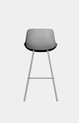 3D high chair model 3D model_5