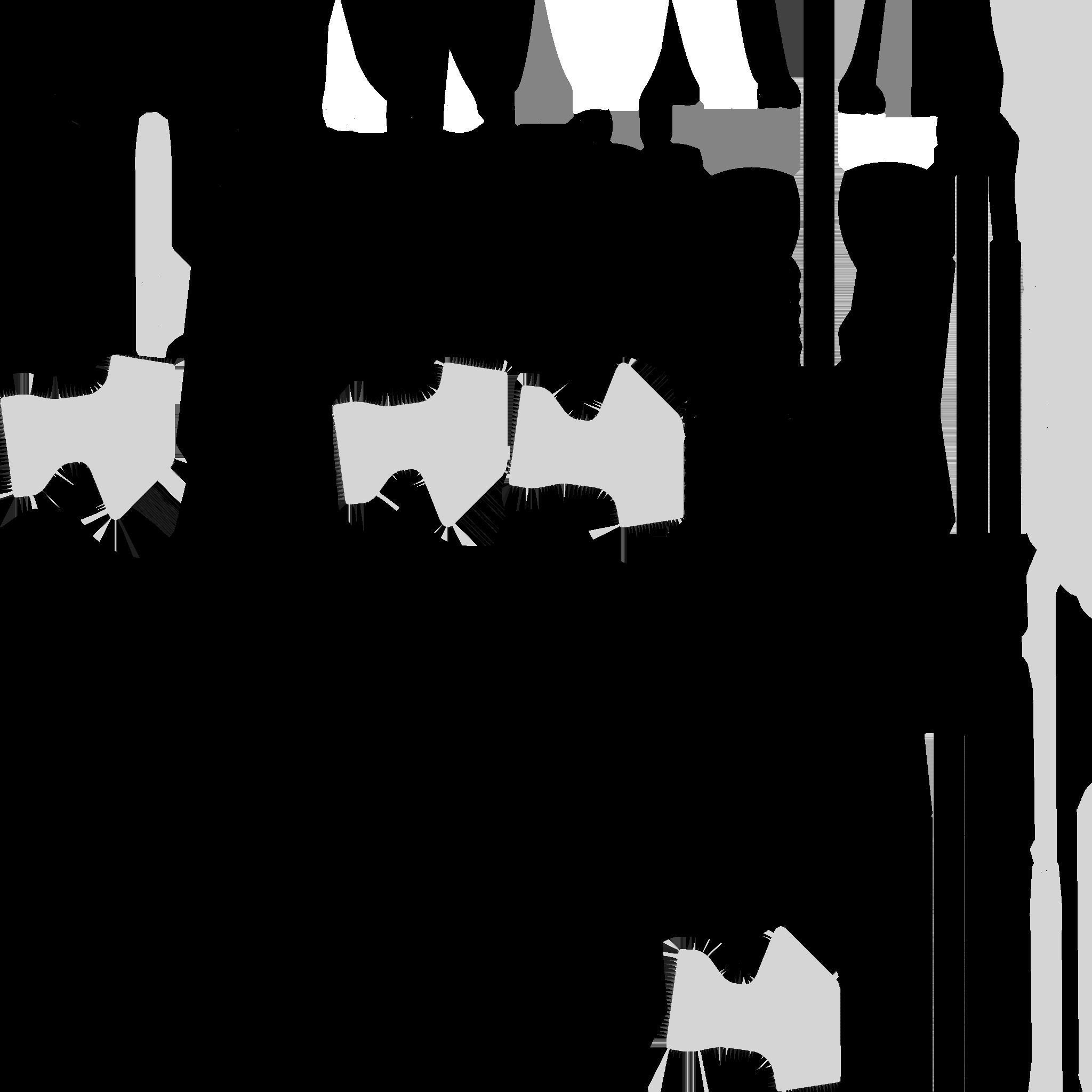 SciFi War Axe B07 Black White - Sci Fi Weapon Design Low-poly 3D model_23