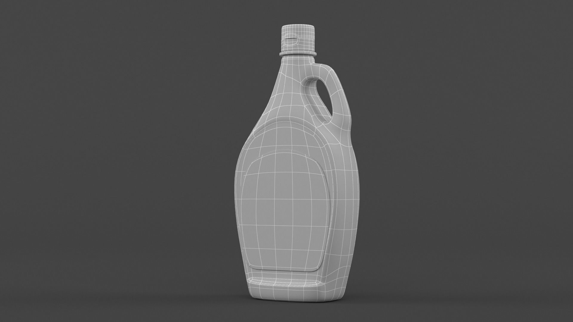 Chocolate Syrup 3D model_9