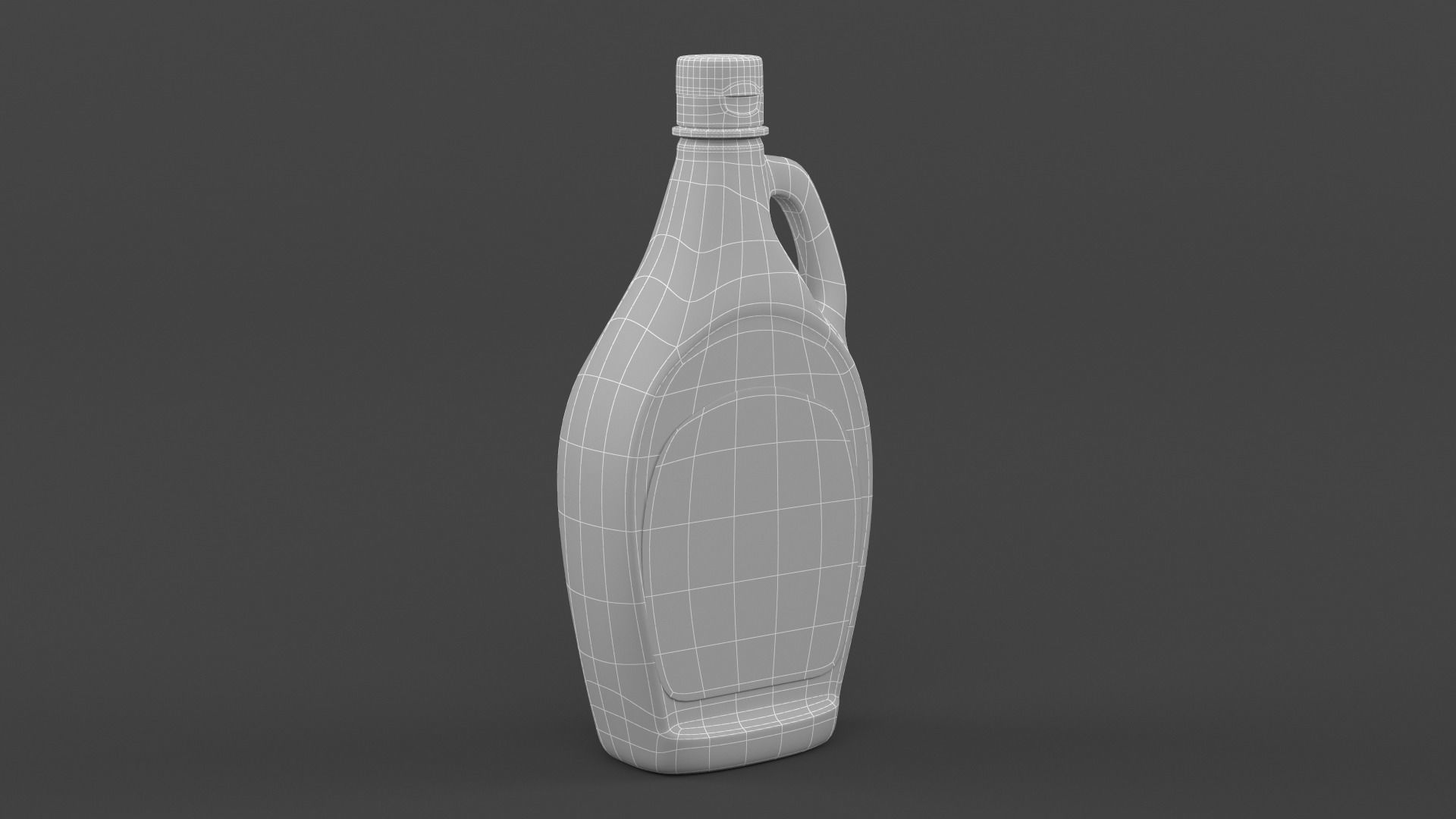 Chocolate Syrup 3D model_8