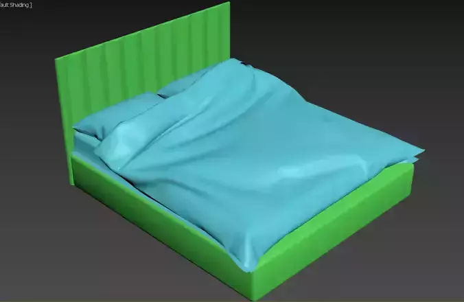 modern bed for interior design