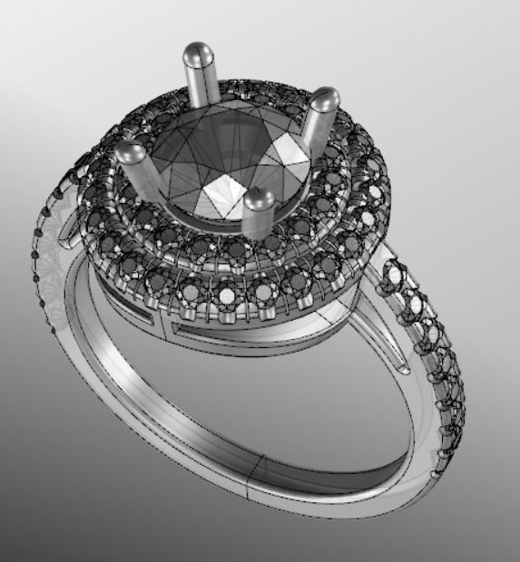 Ring kt32 3D print model_16