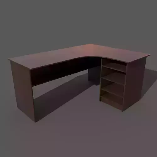 Wooden desk