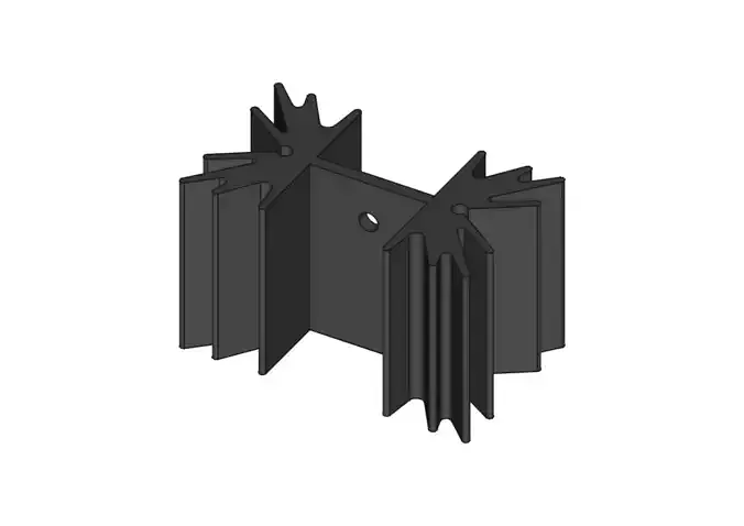 SK129 Heatsink 1 inch