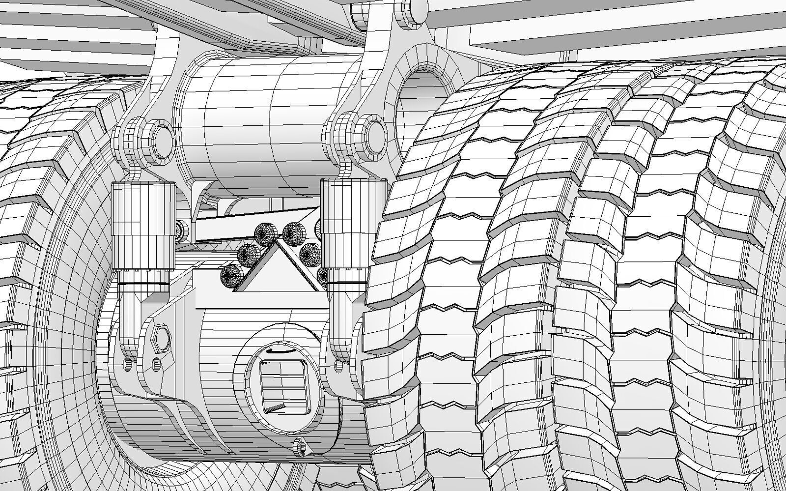 Komatsu 930E 3D model_24