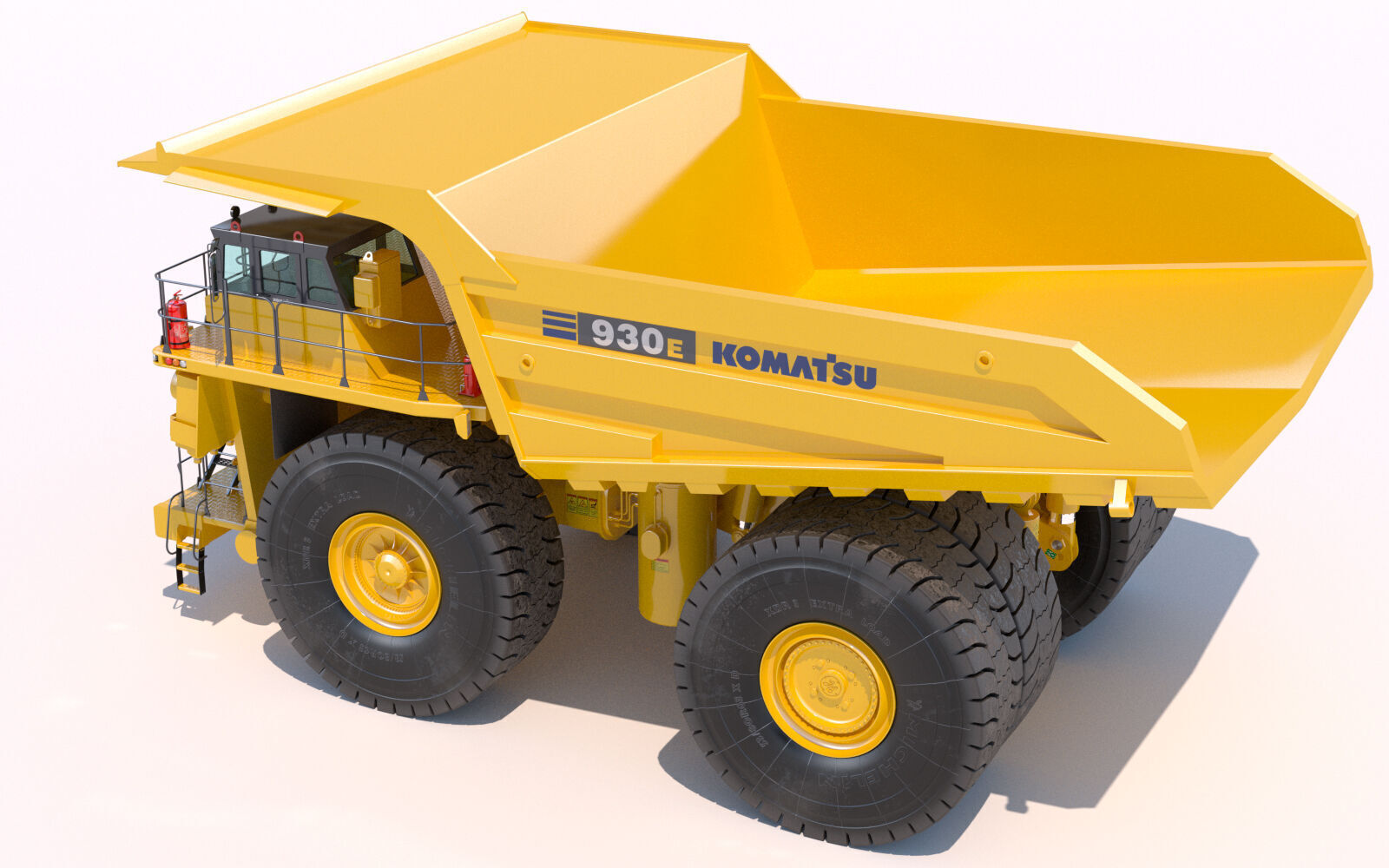 Komatsu 930E 3D model_7