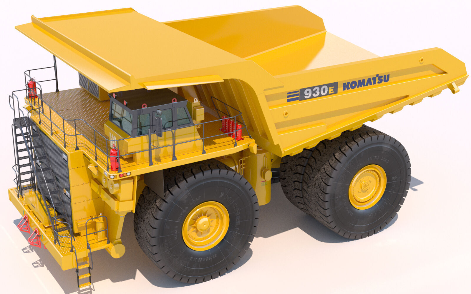 Komatsu 930E 3D model_5