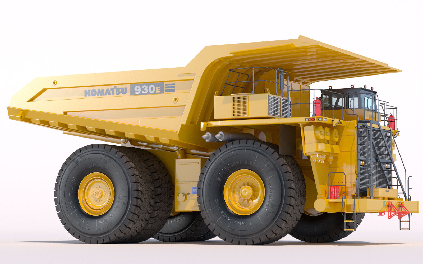 Komatsu 930E 3D model_1