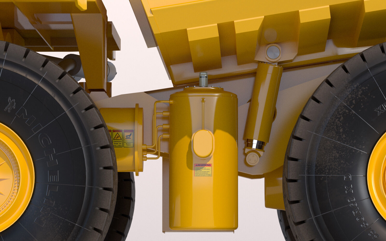 Komatsu 930E 3D model_10