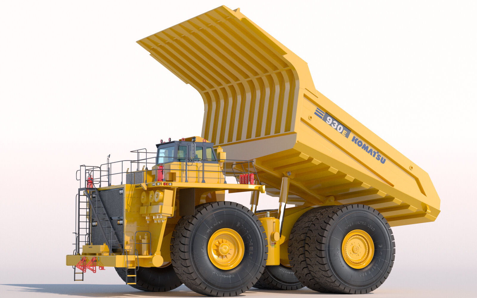 Komatsu 930E 3D model_4