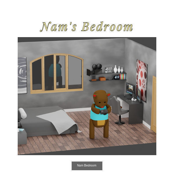 DC22 Friend Group 3D Model Collection_9