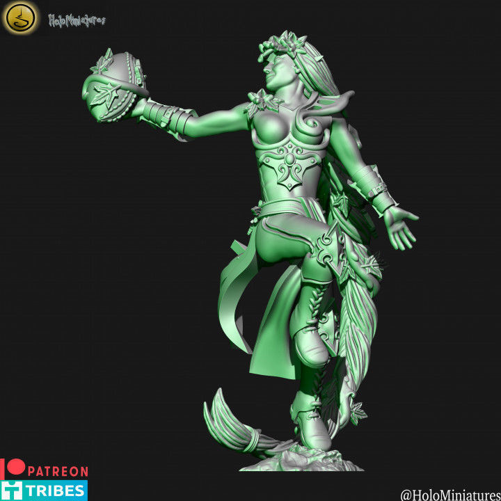 Fantasy football elf special player 1 3D print model_1