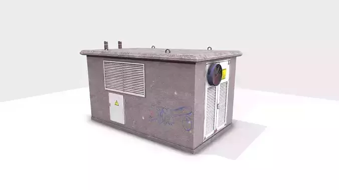 Concrete Electrical Transformer