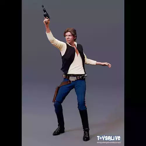 Han Solo 3d Model 3D model