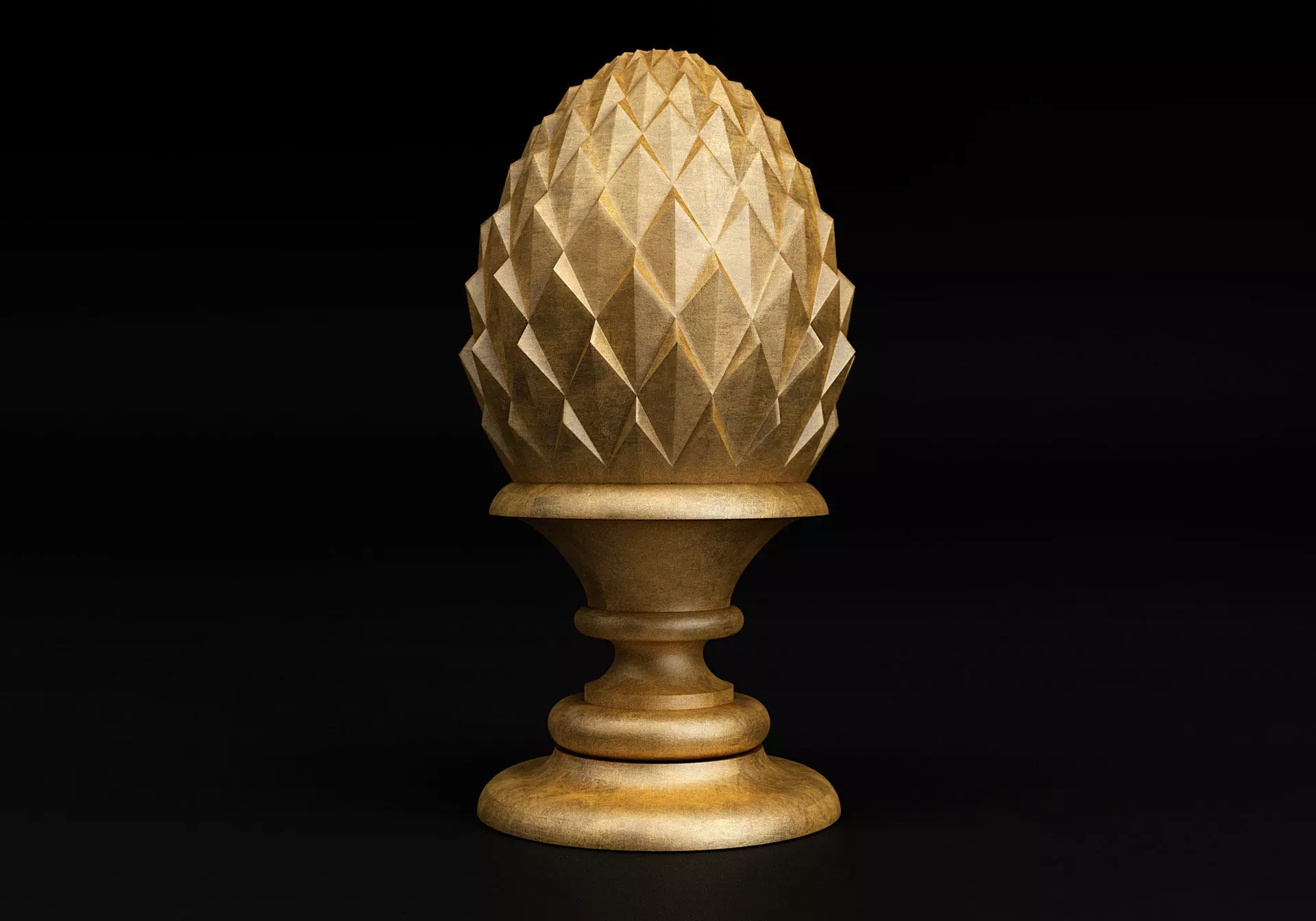 Pinecone Corbel  3D model_0