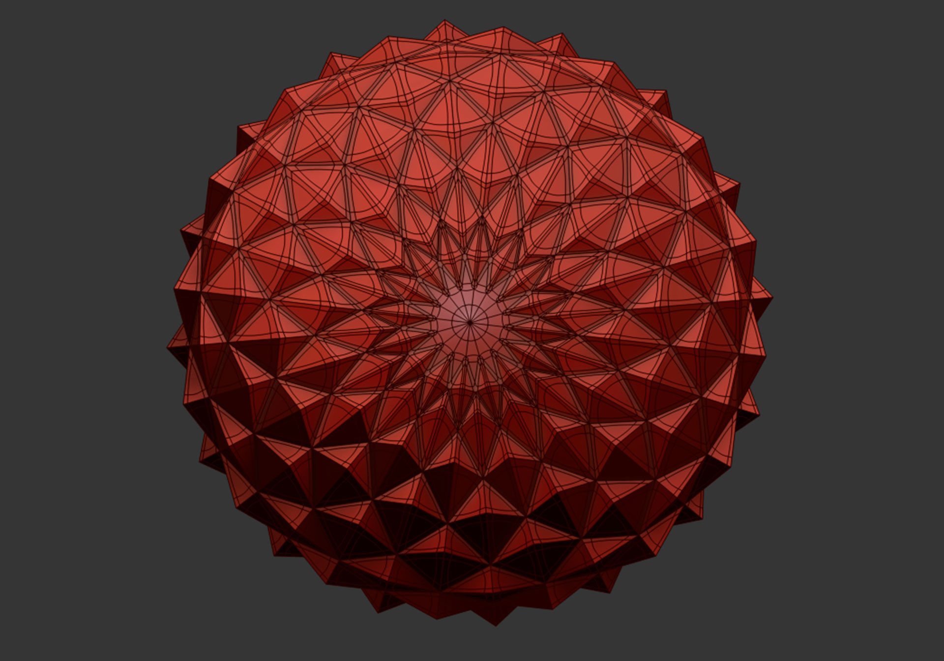 Pinecone Corbel  3D model_7