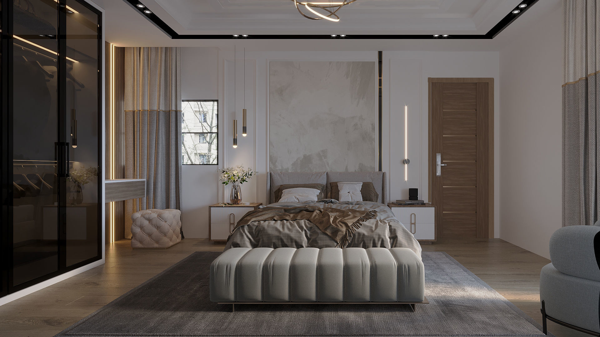 Master Bedroom 3D model_1
