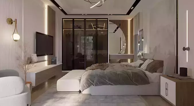 Master Bedroom 3D model
