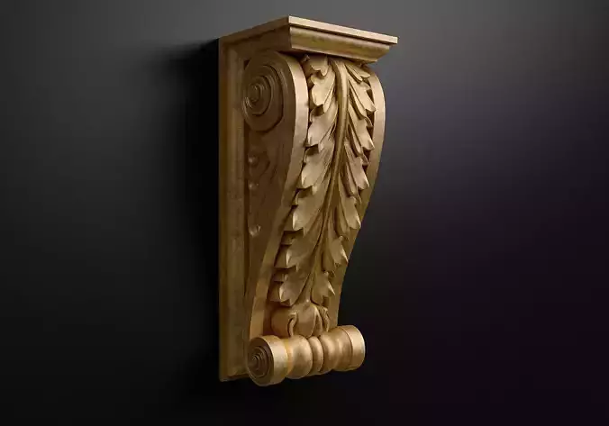 Corbel Carved
