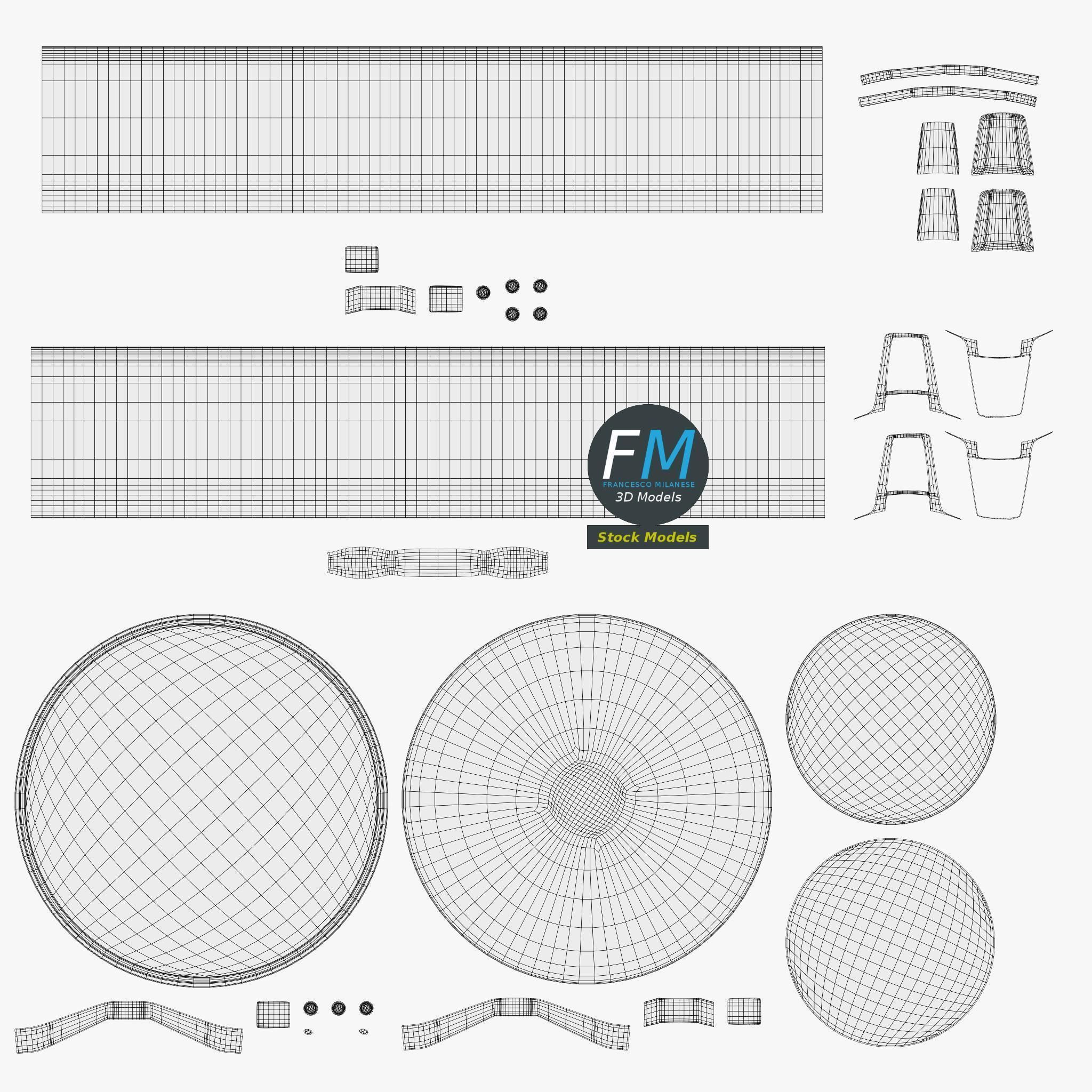 Stock pot 3D model_11