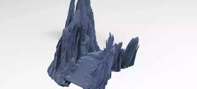 Mountain rocks path 2