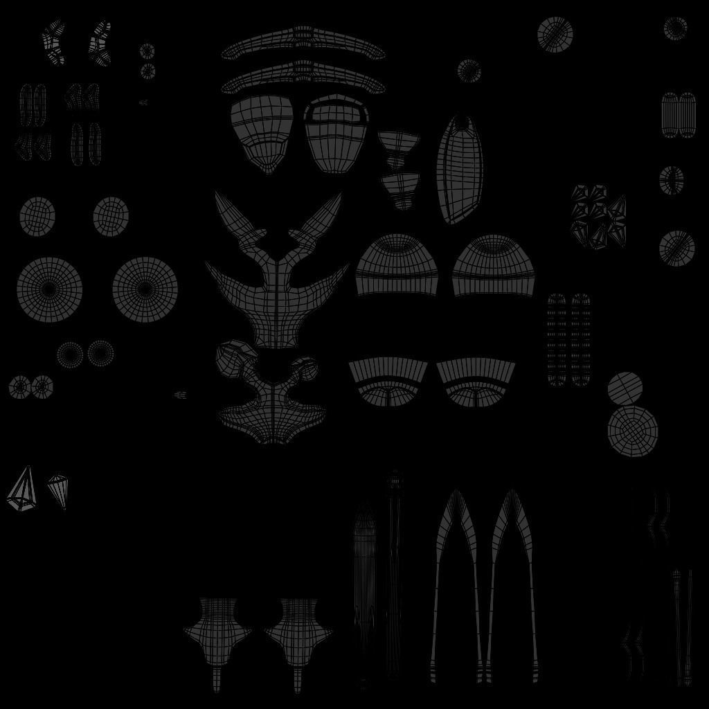 Sword Master Shishou  3D model_2