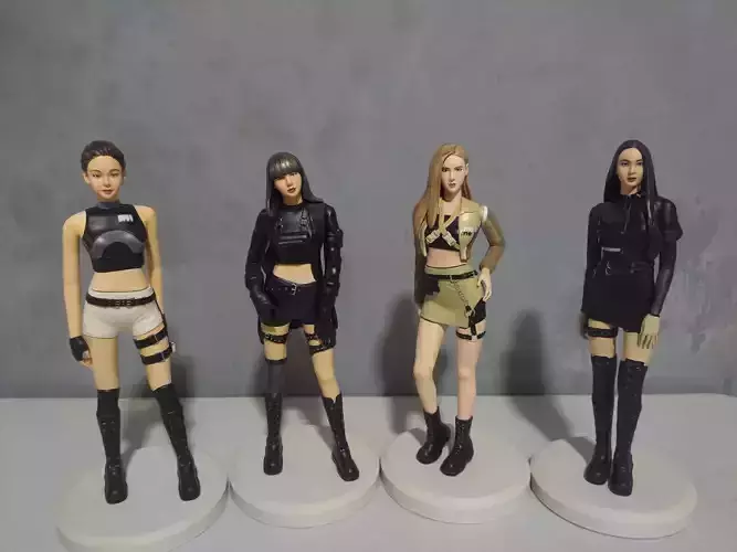 FAN ART BLACK PINK - ROSE