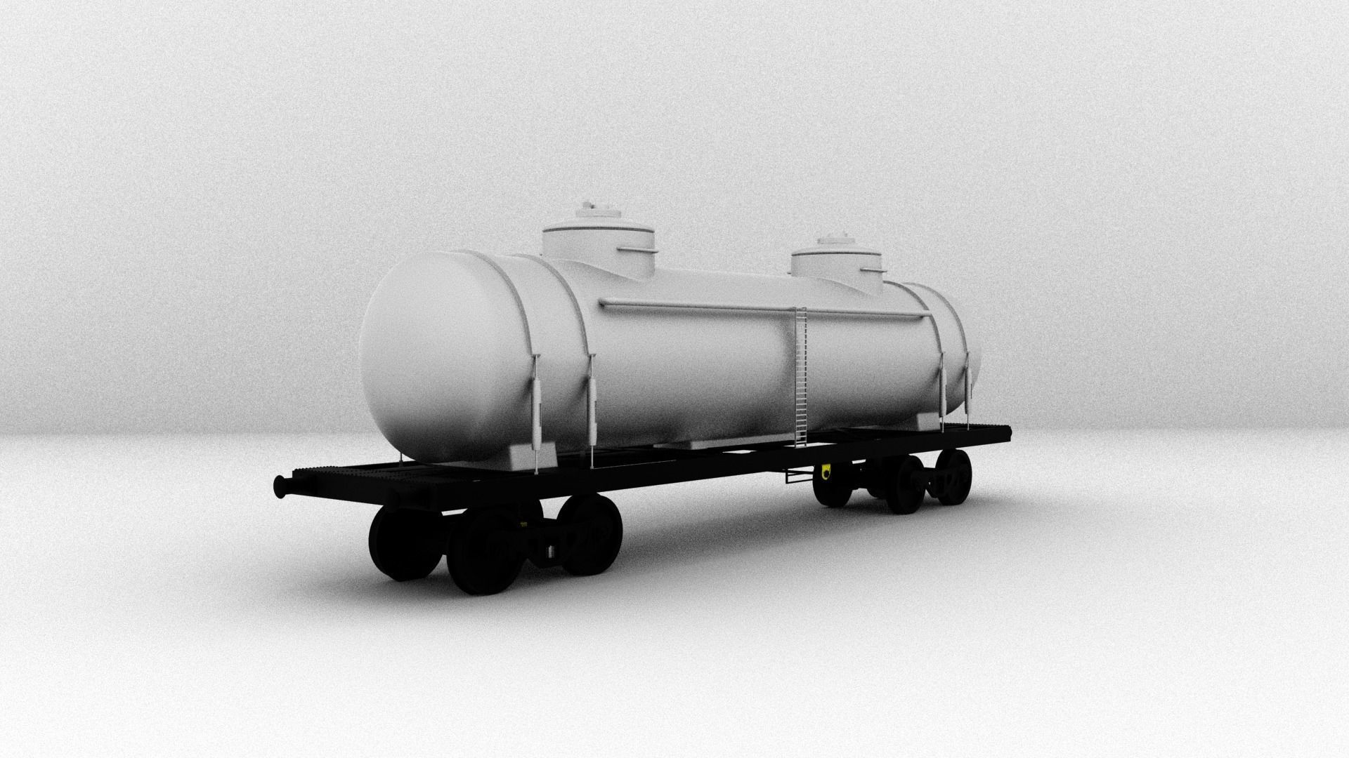 9000 Gal Bogie Tank 3D model_5