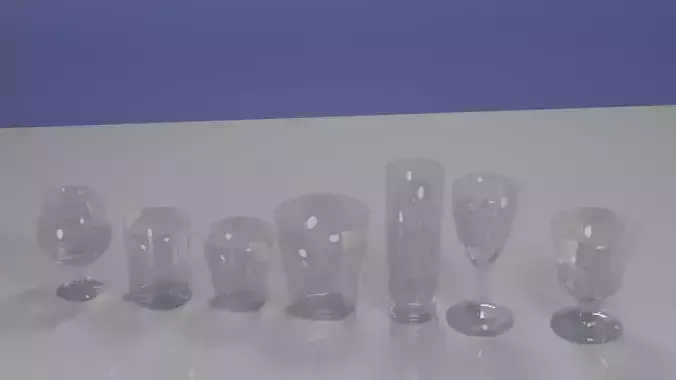 Pack of Six Glasses