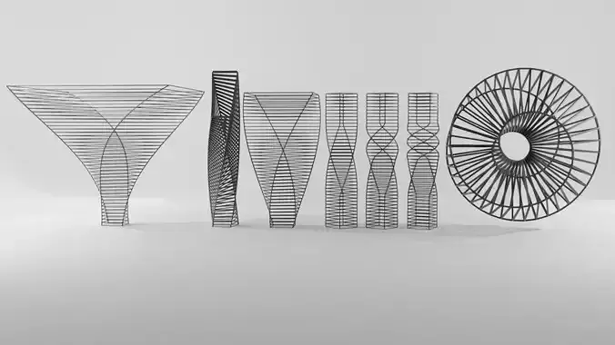 Abstract Wire Sculpture