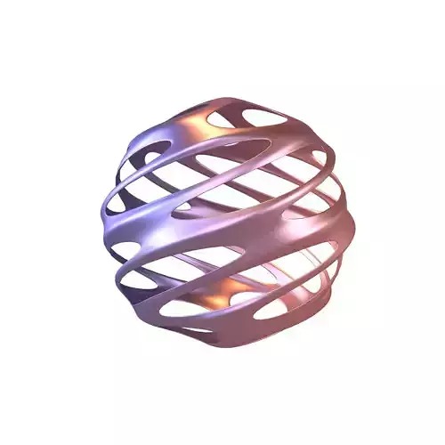 Abstract Sphere Ball v3 004