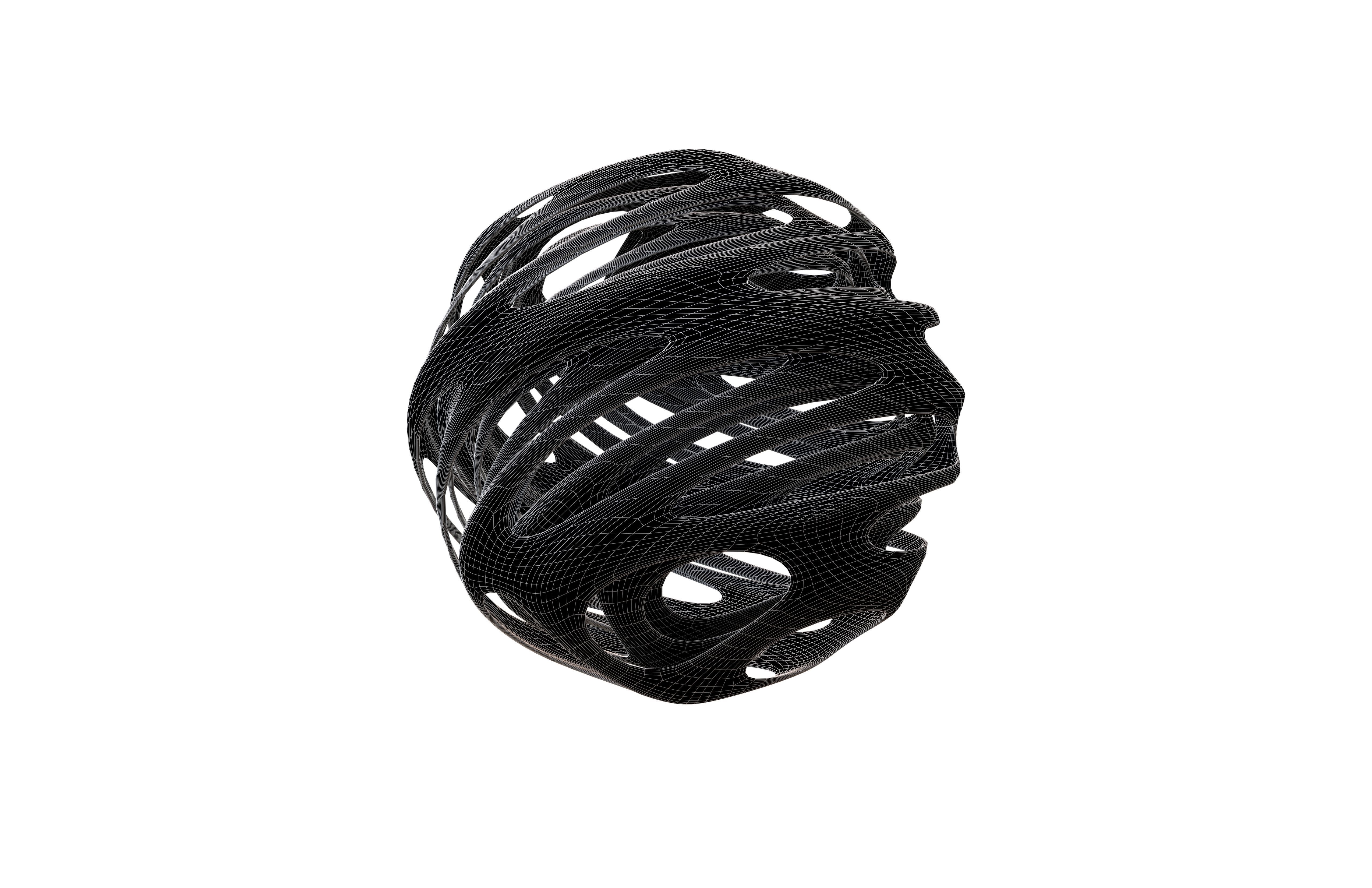 Abstract Sphere Ball v4 003 Low-poly 3D model_8