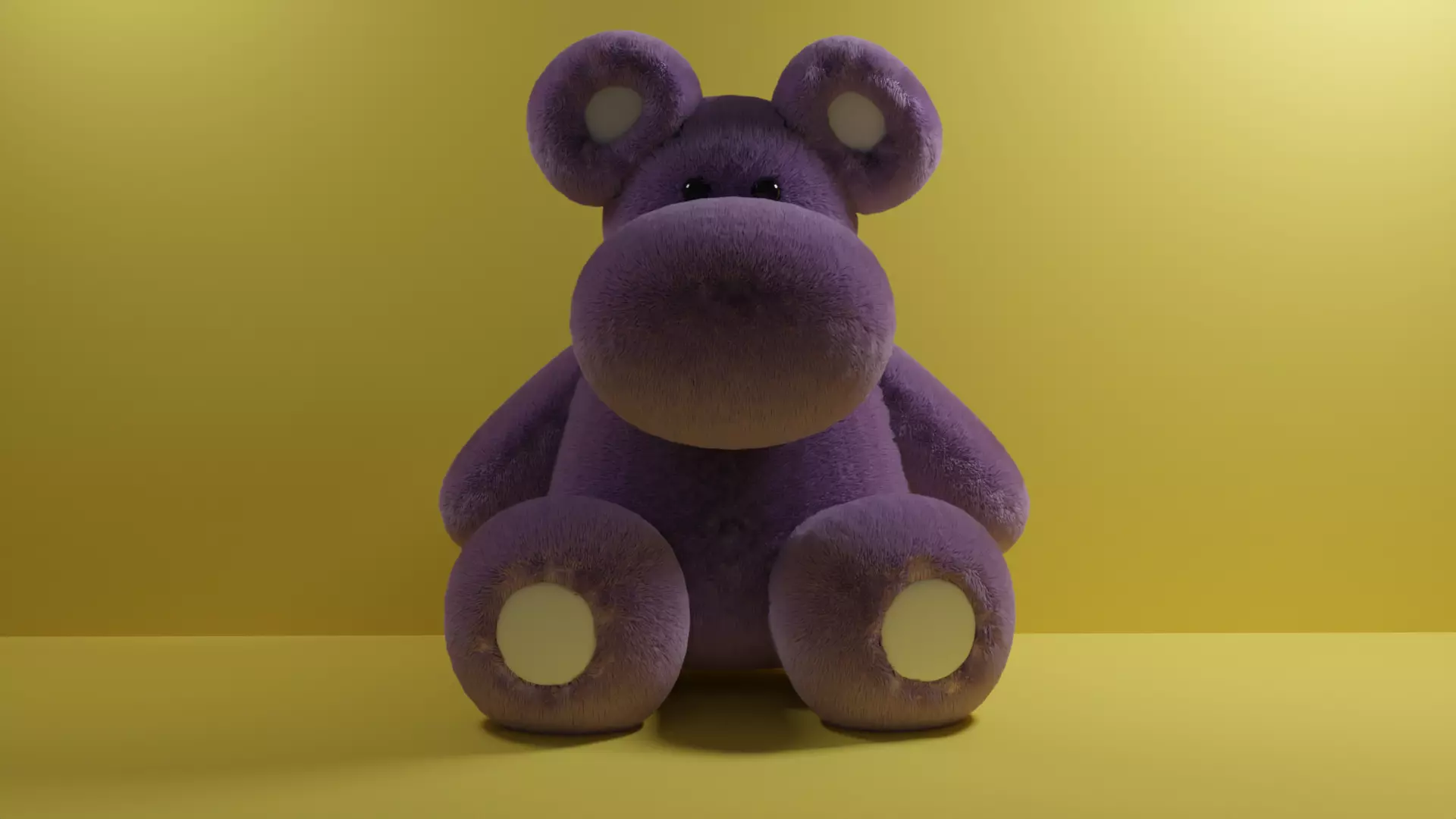 Bear hippo 3D model_0