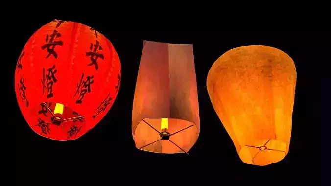 Chinese sky lantern