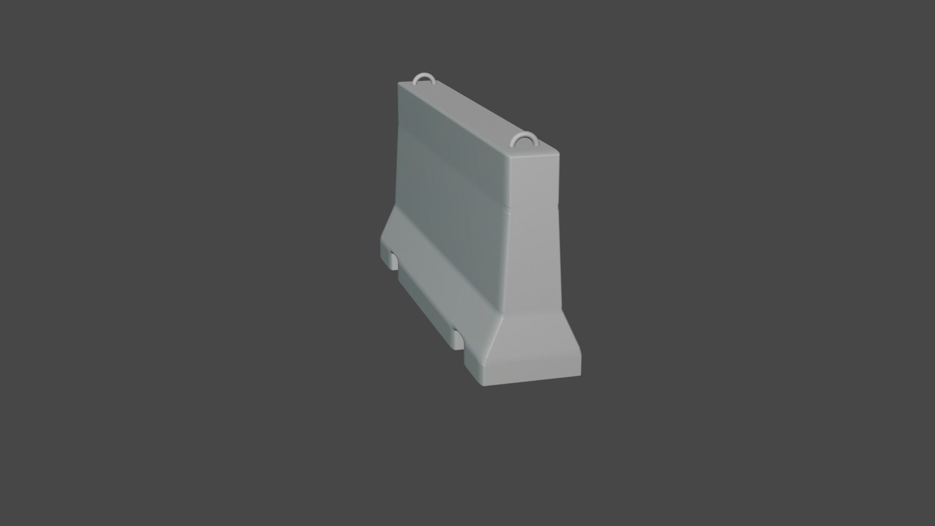 Concrete block 3D model_5