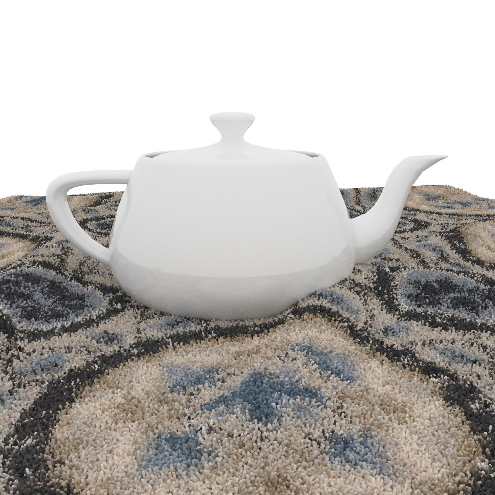 Rugs No 777 Low-poly 3D model_8