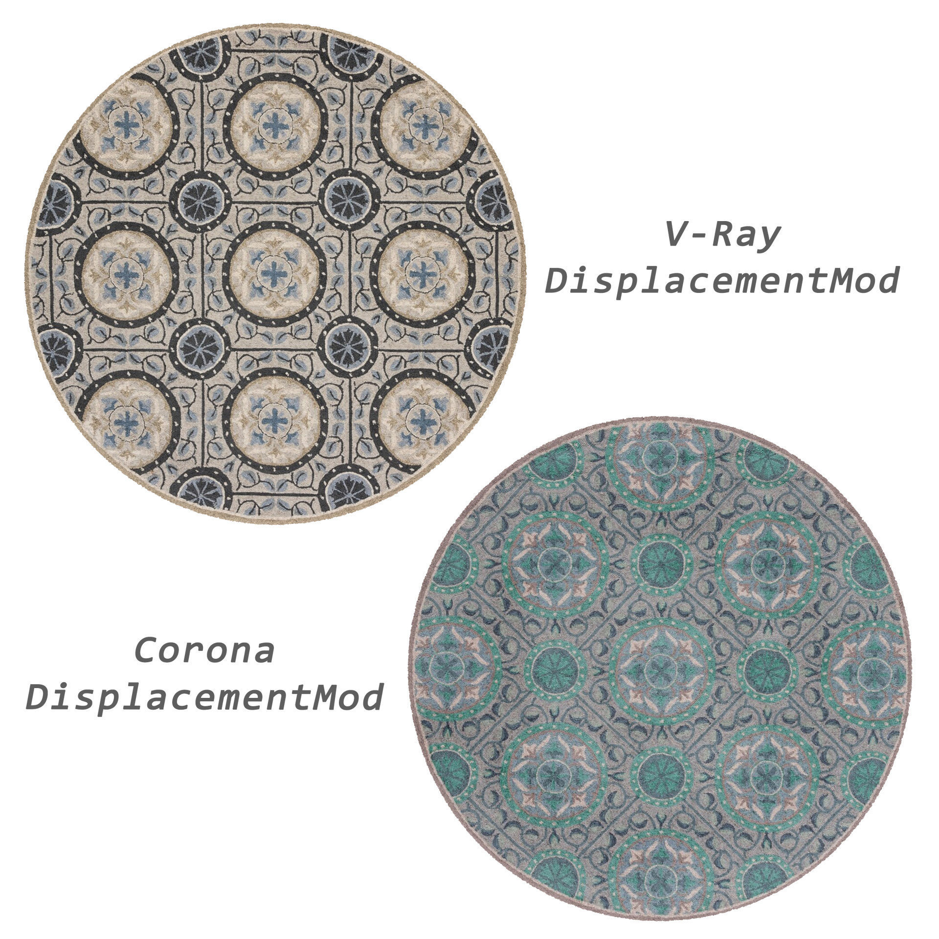 Rugs No 777 Low-poly 3D model_2