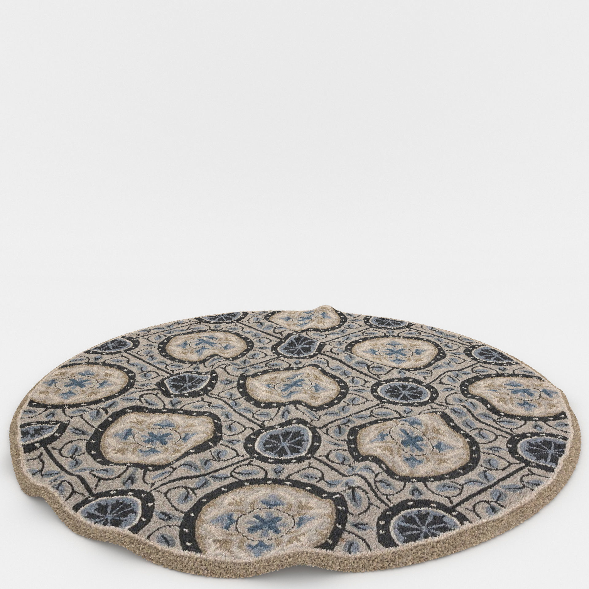 Rugs No 777 Low-poly 3D model_5