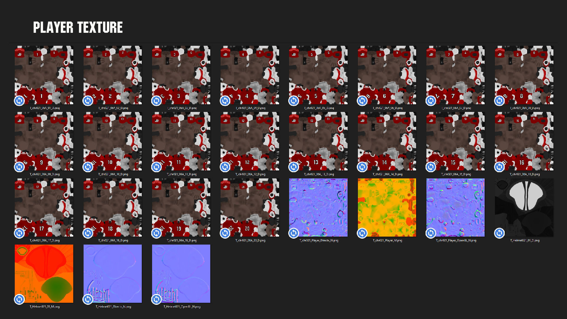 American Football Touchdown Character 06A Low-poly 3D model_7