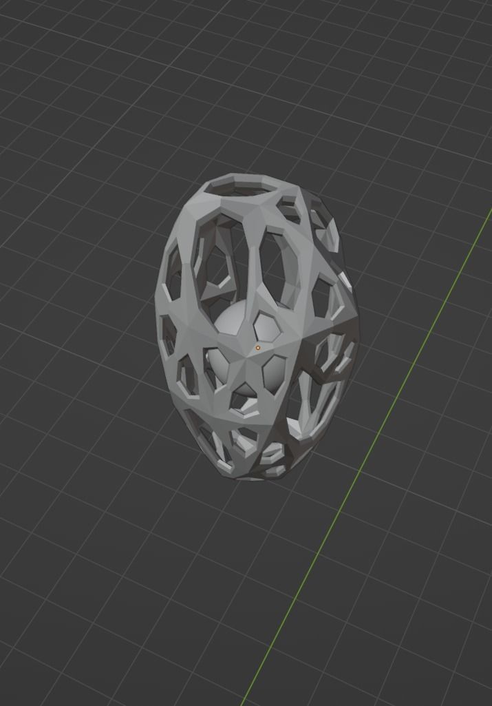 Artifact wall light with hole in middle Free low-poly 3D model_2