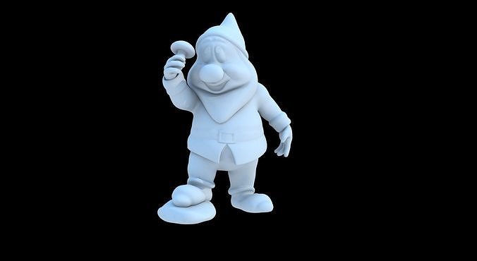 Santa Claus 3D Model Free low-poly 3D model