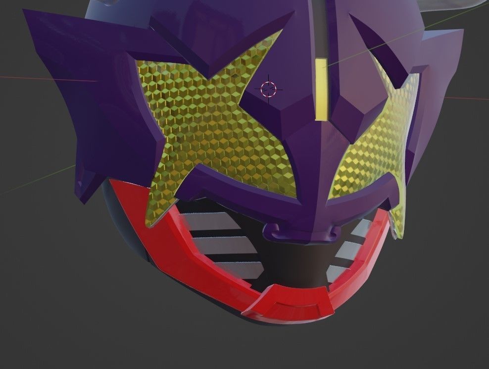 Boost Jaw part only for Geats and Buffa helmet 3D printable 3D print model_1