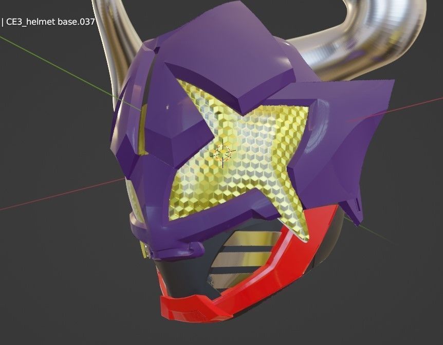 Boost Jaw part only for Geats and Buffa helmet 3D printable 3D print model_6