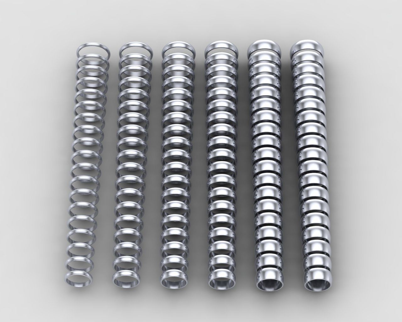 Pack of 114 rings in all sizes and widths 35-MWC 3D print model_10