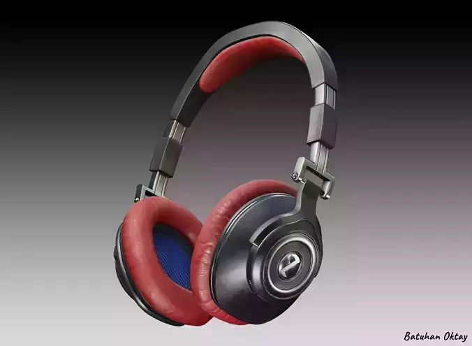 Headphone Wireless 3d Model