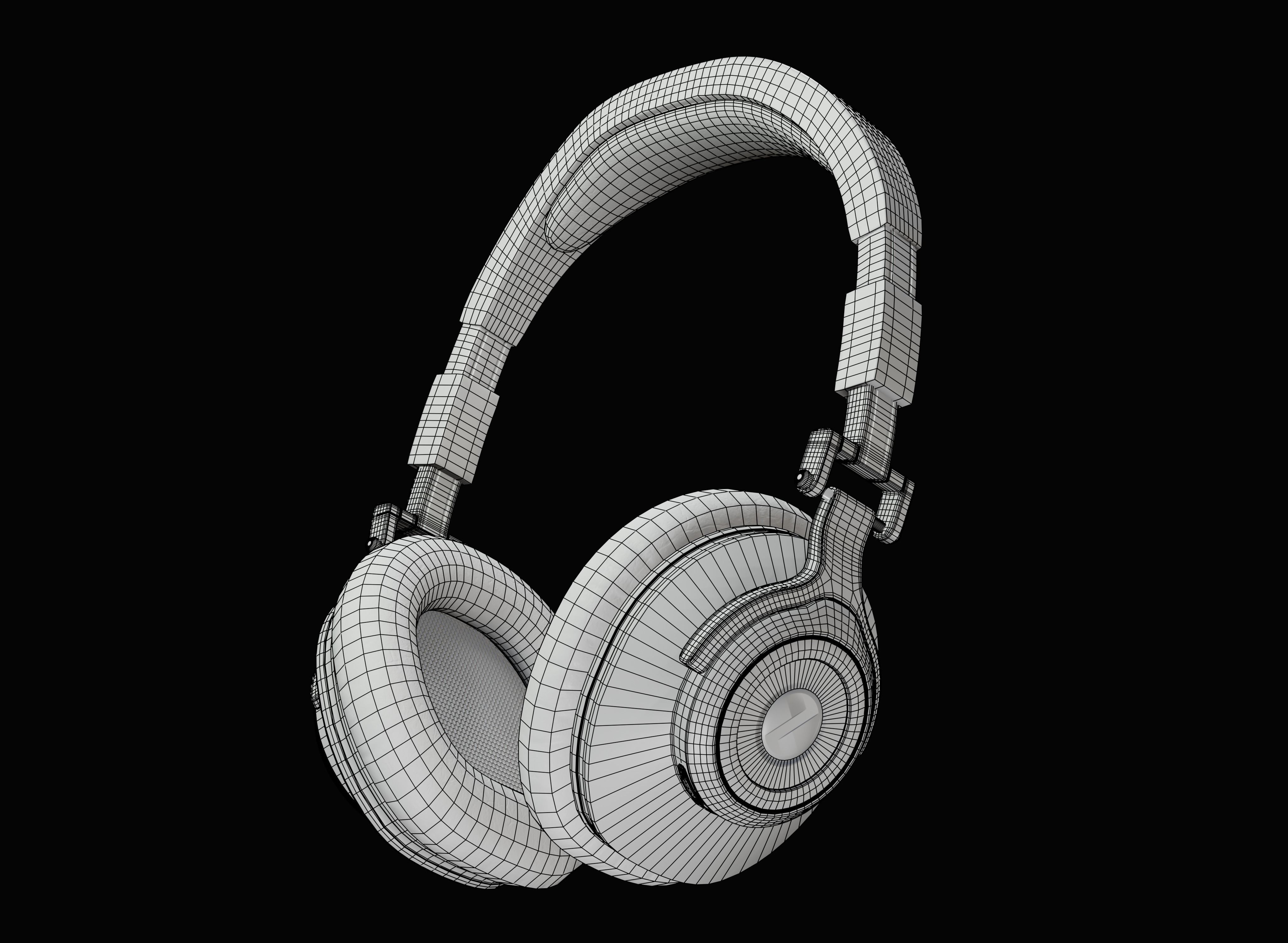 Headphone Wireless 3d Model 3D model_8