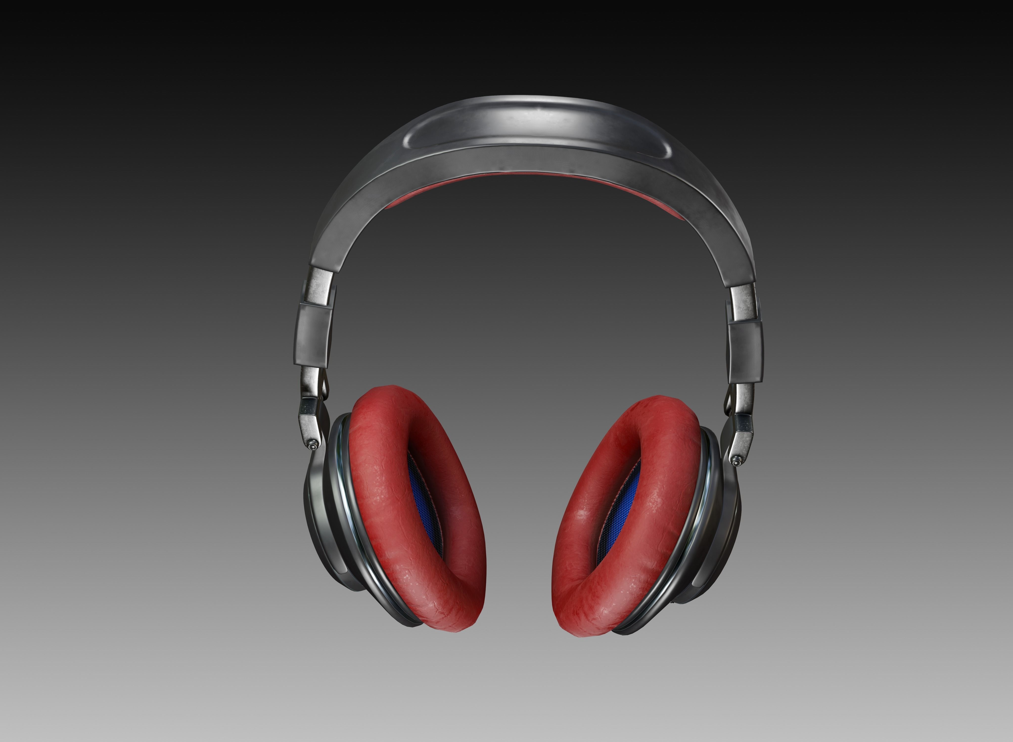 Headphone Wireless 3d Model 3D model_4